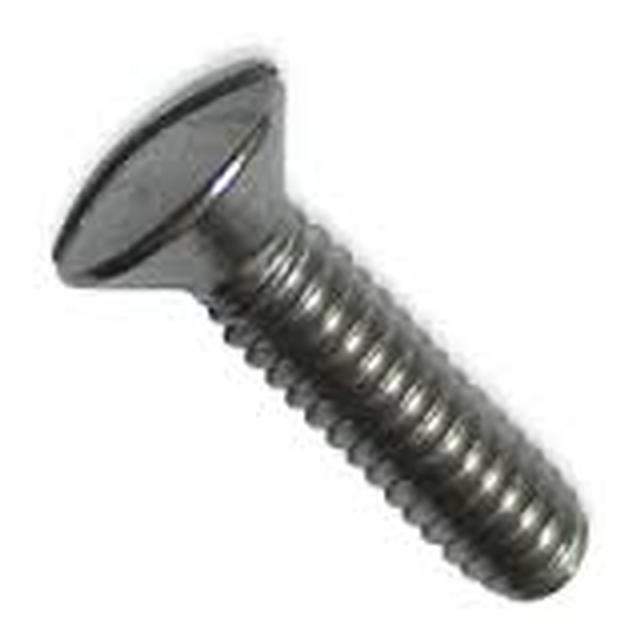 Slotted Raised Countersunk Screws